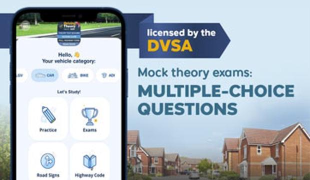Mock theory exams within the app